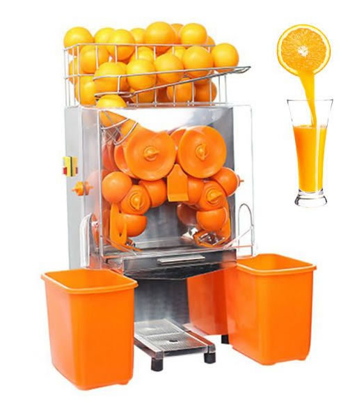 Automatic orange juice extractor