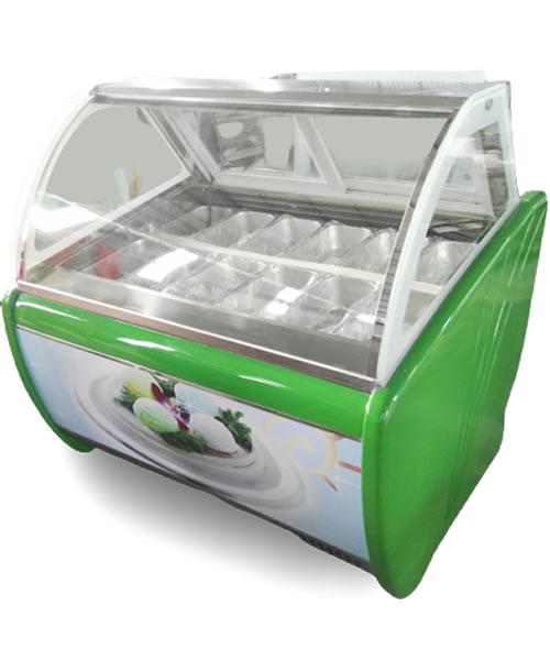 Ice cream display freezer 2